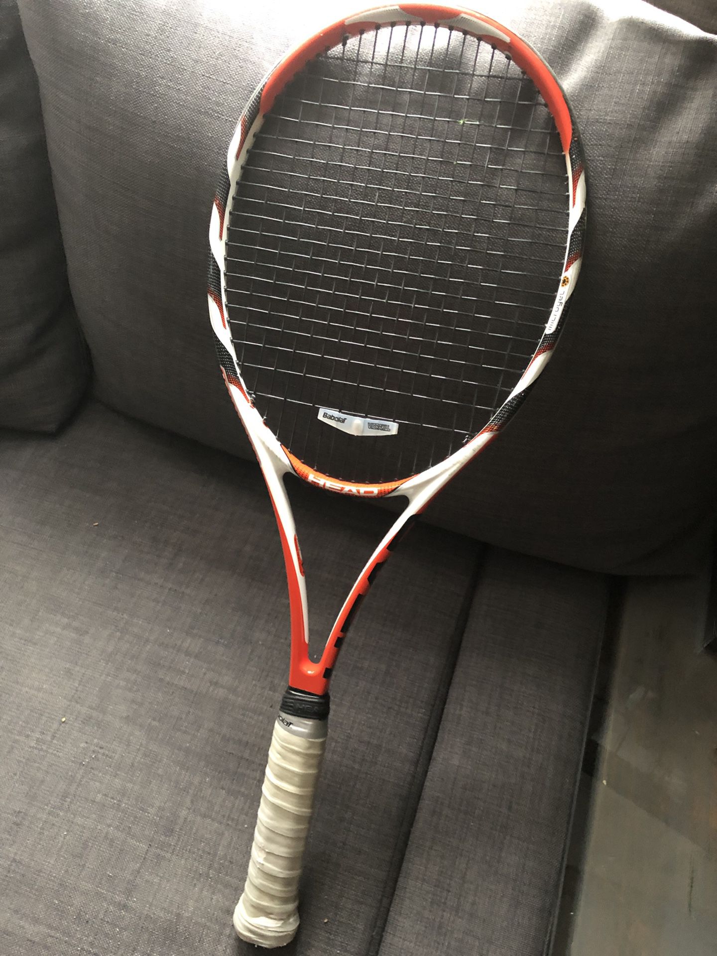 4 tennis racquets available. Rated 7 out of 10, new grips and priced separately