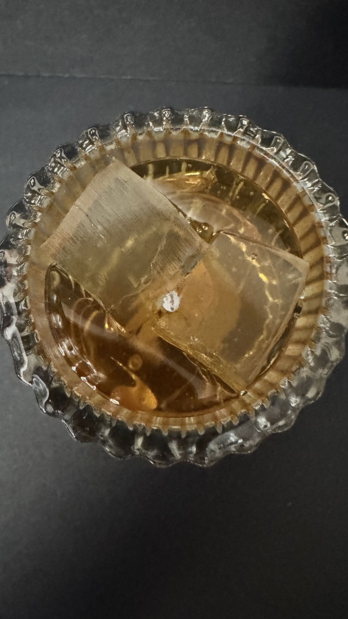 Iced Whiskey Scented Shot Glass Candles