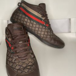 Real Leather Gucci Mens 