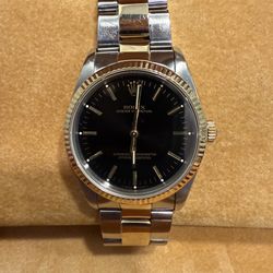 Rolex Oyster Perpetual 14233 - Black Dial - Near Mint – Box – $9,000