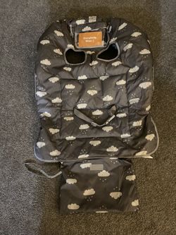 NEW High Chair Cover/ Shopping Cart Cover for Baby, Infant or Toddler