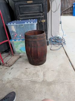 Vintage nail keg