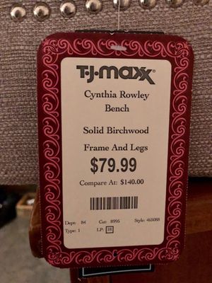 Cynthia Rowley Bench For Sale In Clarksville Tn Offerup