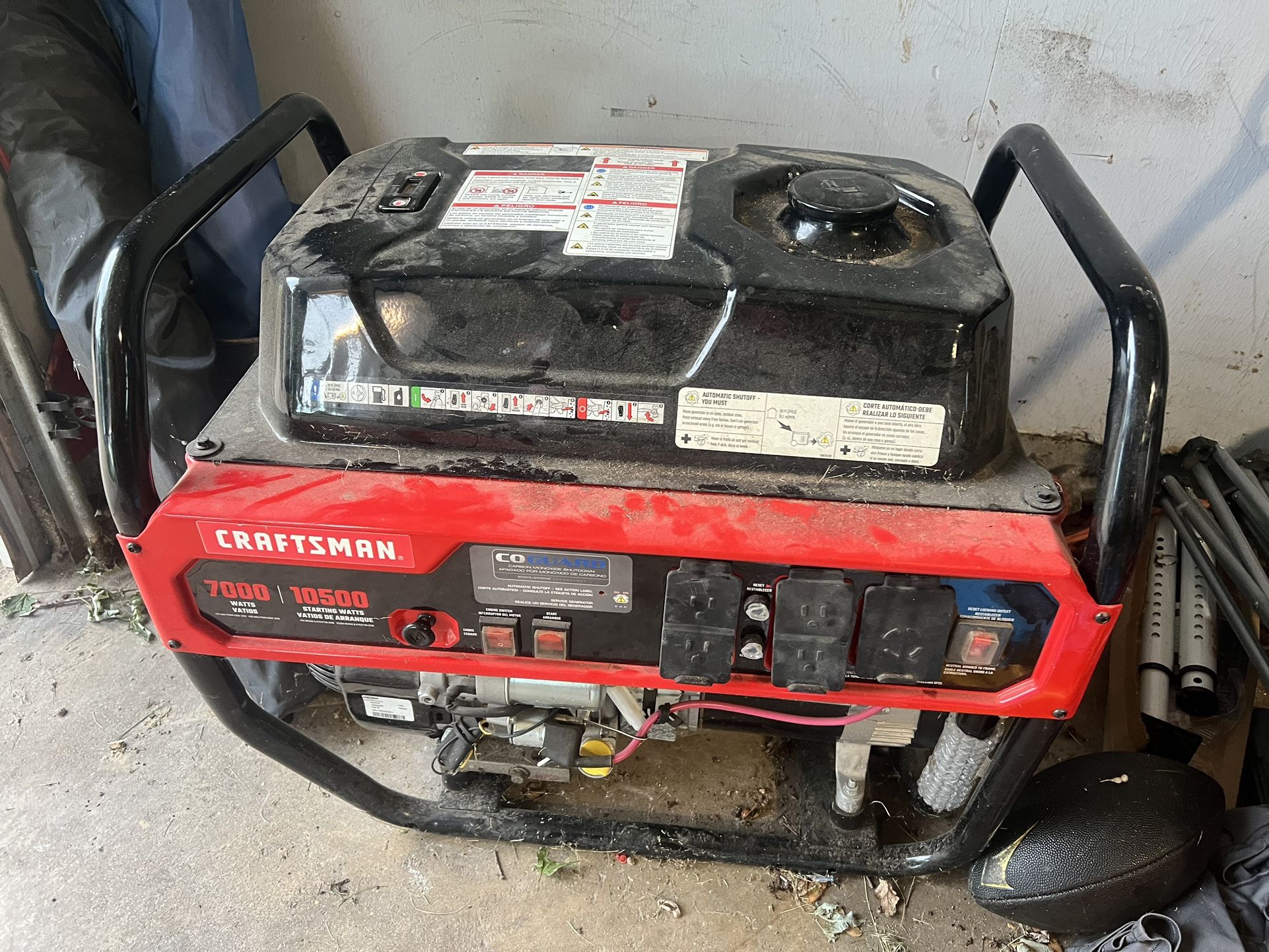 Craftsman Generator 10500 Watts 