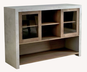 WOOD SIDEBOARD CABINET - $150