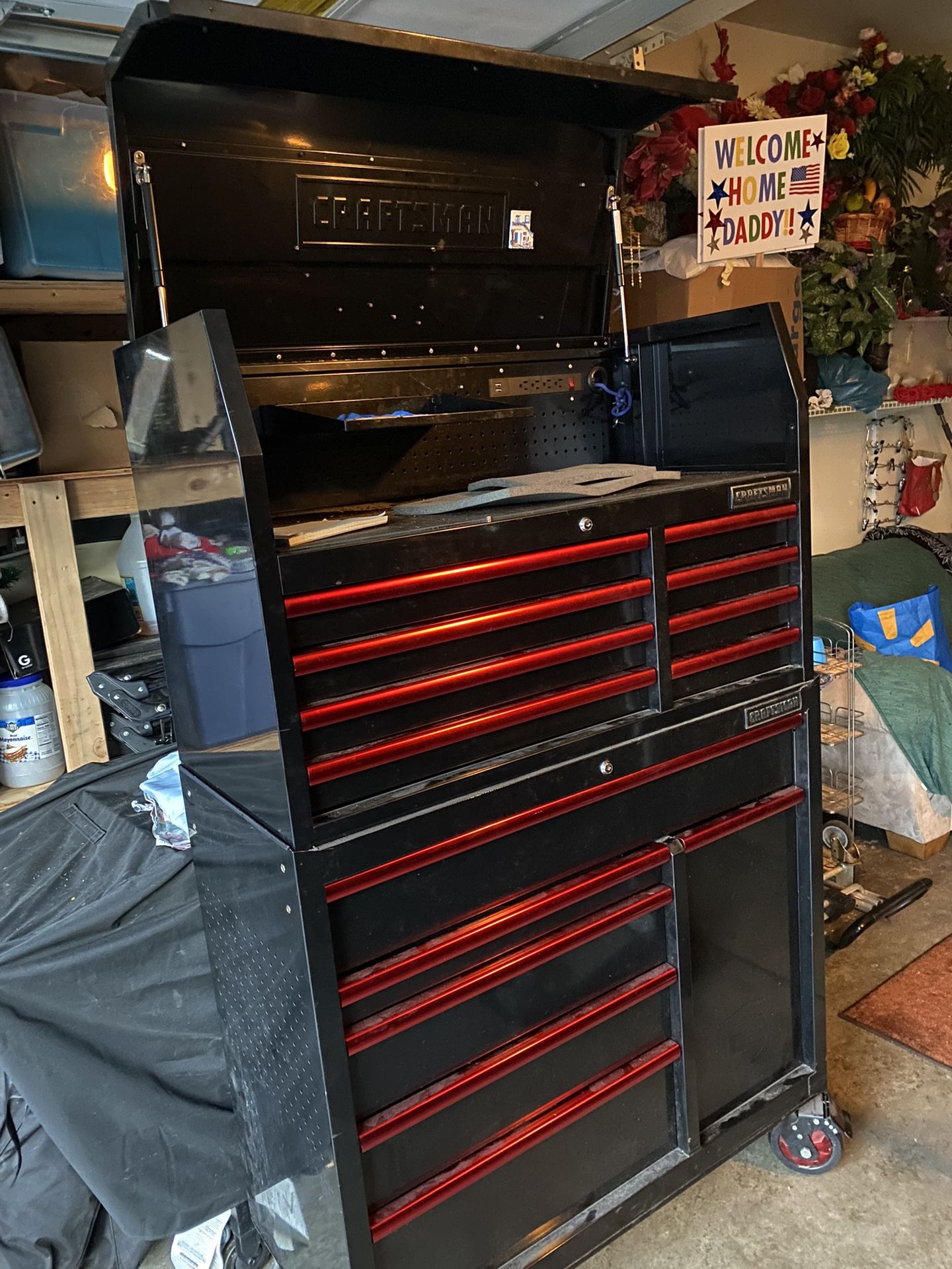 Craftsman 41” Painted Tool Chest Combo for Sale in Marysville, WA OfferUp