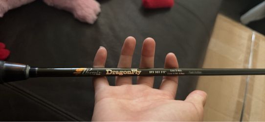 a Phenix Rods Dragonfly Spinning Rod