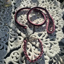 dog collar & leash