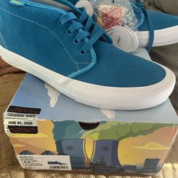 Vans X The Simpsons Bart Blue Size 9