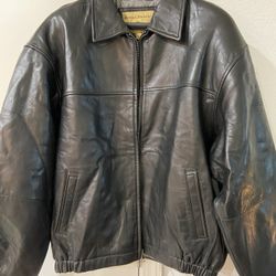Boston Harbour Mens Leather Jacket