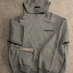 Gray Essentials Hoodie