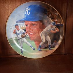 Custom MLB Plate George Brett
