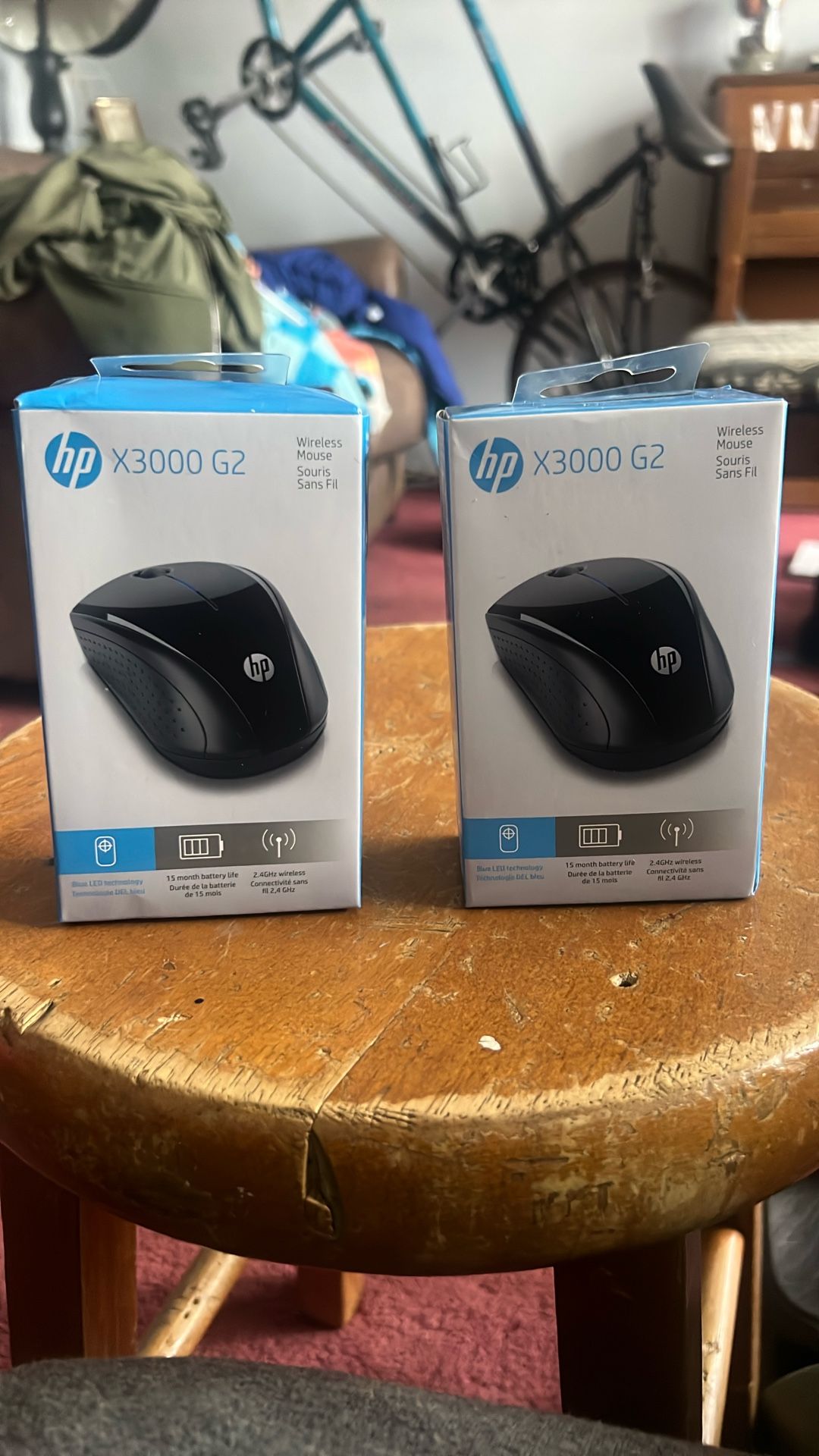 Hp 3000 G2 Brand New Wireles Mouse Souris Sans Fill
