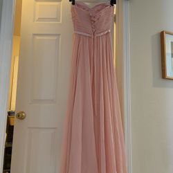 Peach Color Dress