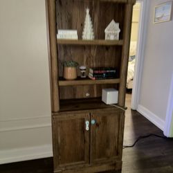 Shelve With Bottom Cabinet Storage (pickup)