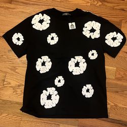 Denim Tears Black Shirt Puff Print. Size Xl Fire Like A Large 