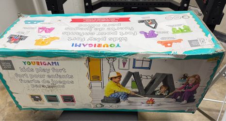 Yourigami Kids Convertible Play Fort