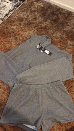 two piece short set