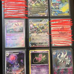 Pokemon cards SIR , IR , full Art , EXs and more!