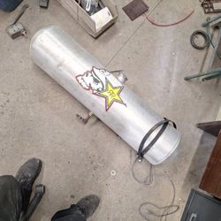Spun Aluminum Fuel Tank W Mounts