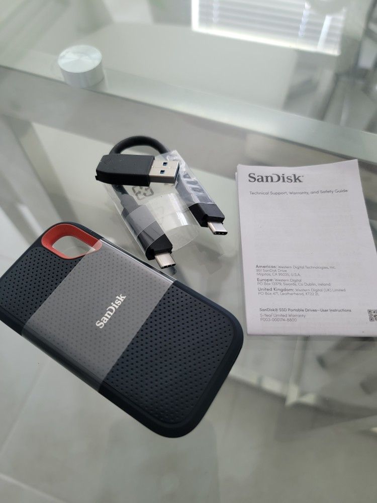 SanDisk 2TB Extreme Portable SSD