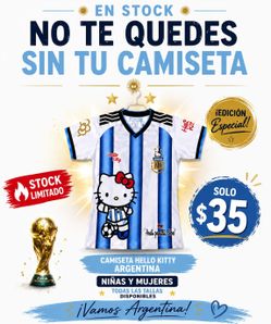 Argentina Camiseta Jersey 2026