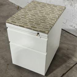 Rolling File Cabinet with Drawer Storage (Lockable)