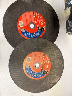Diablo 14" Metal Cut-Off Discs – Set of 2