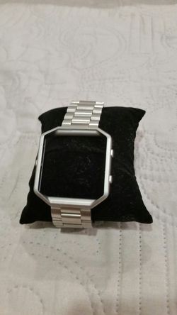 Fitbit blaze stainless steel band with frame.
