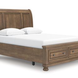 Queen Bed Frame And Drawers