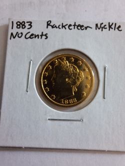 1883 Racketeer Nickel