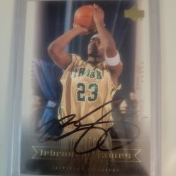 2003 Authentic Signature National Champs Basketball  Card