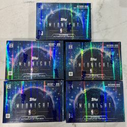 2025-26 Topps Midnight Basketball Hobby Box Sealed