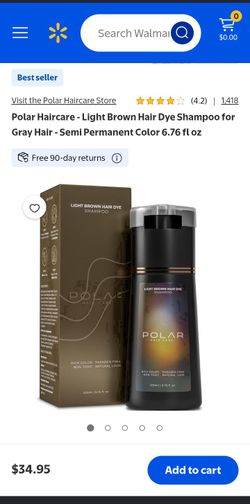 Hair Dyer Light Brown Botanical