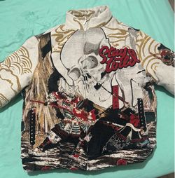 Rebel skeleton samurai coat