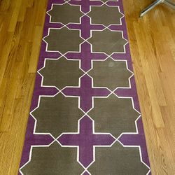 Designer 9’ Cotton Hall Runner