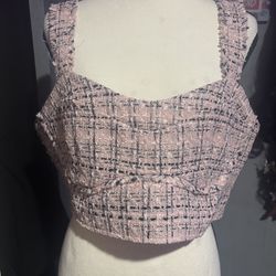 NWT crop top blouse