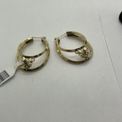 EARRING 14KT YELLOW GOLD 