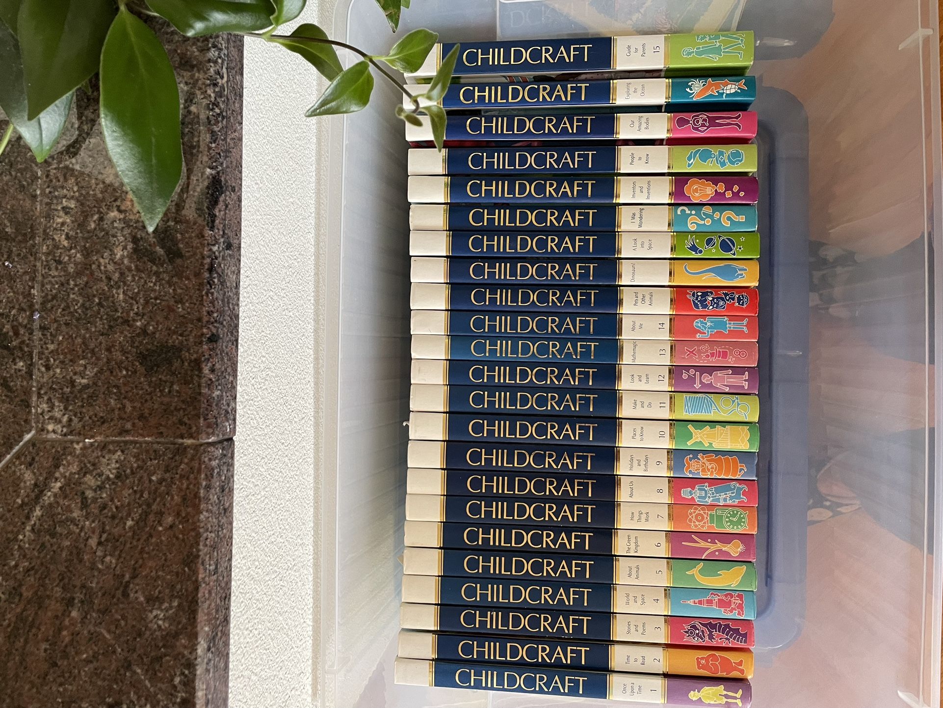 Entire Set Child Craft Books