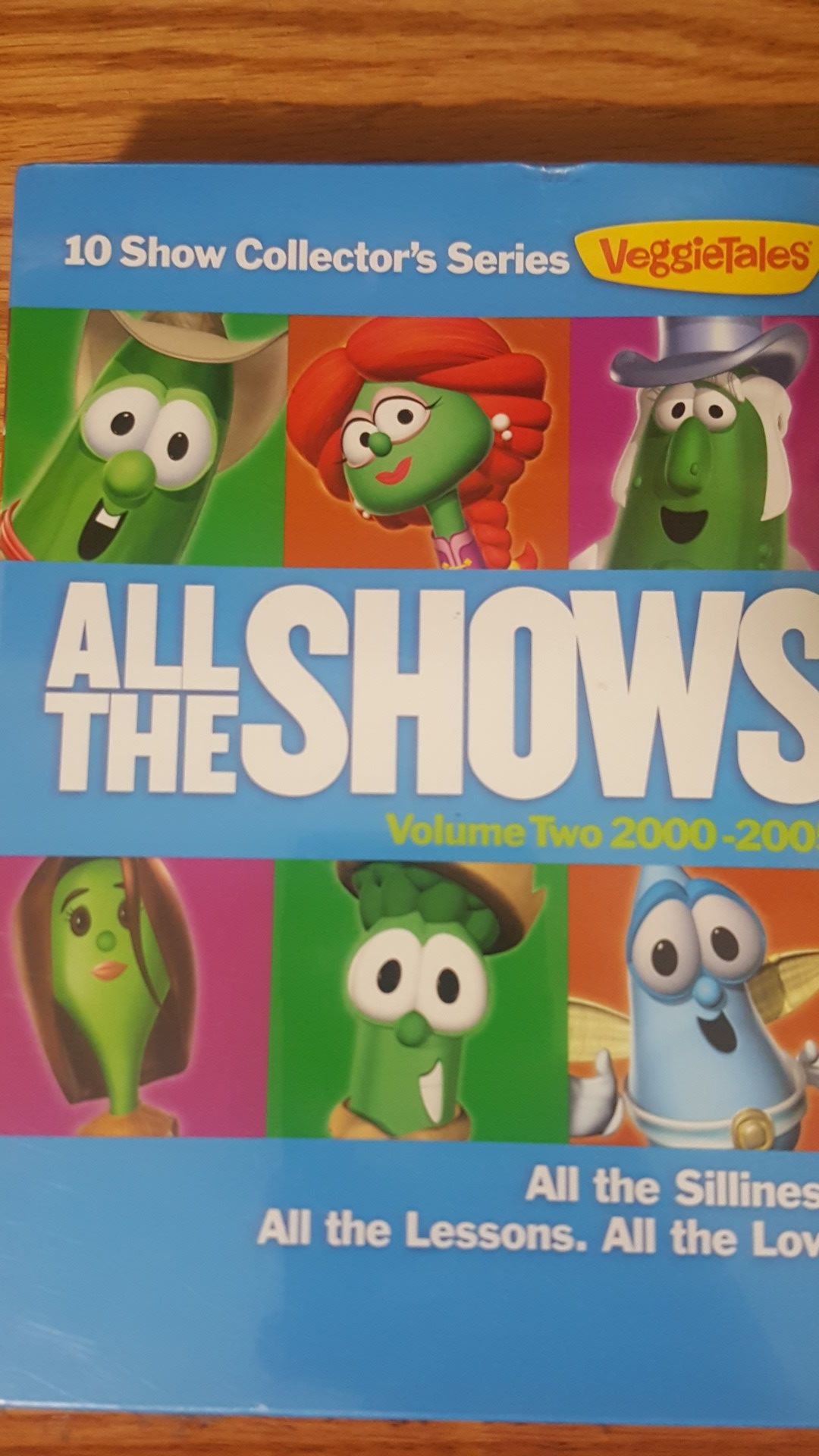 VeggieTales ALL THE SHOWS Volume Two 2000 - 2005 10 Show Collector's Series DVD Set Brand New VEGGIE TALES Big Idea Kids Children's Movies shows