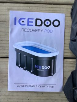 ICEDOO Recovery Pod Large Portable Ice Bath Tub