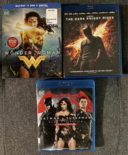 3 DC Comics movies bundle