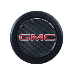 Brand New Universal GMC Car Horn Button Black Steering Wheel Horn Button Center Cap