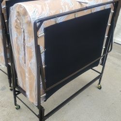 Folding Rollaway Bed 39x75 $229  30x74. 199