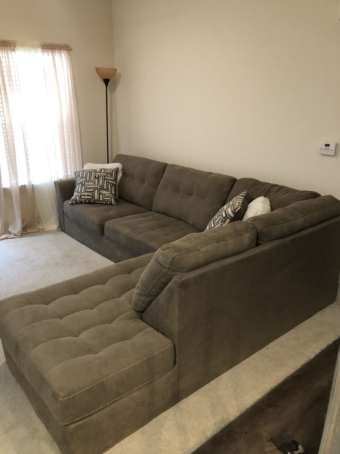 L-Shaped Sectional Sofa – Excellent Condition – $550