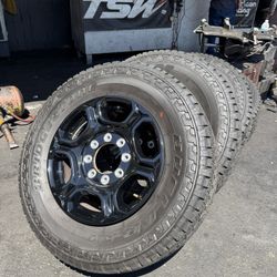 USED OEM FORD F250 SUPER DUTY WHEELS FOR SALE 18” 275/70/18