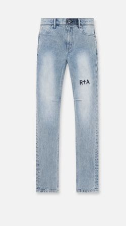 RTA Jeans Size 31 - Clayton Faded - Light Wash Blue - MF24D833-B1182LTWFD
