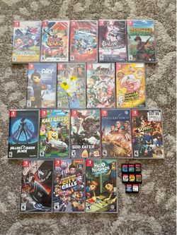 Nintendo switch games 15 each