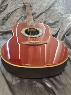 USA vintage ovation ultra 1312 acoustic guitar 1984 balladeer