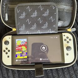 OLED With Case & Game